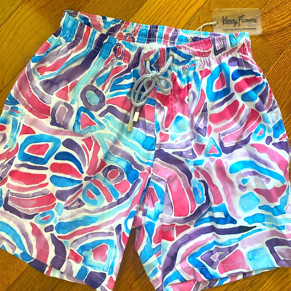 NEW with tags, Kenny flowers bathing suit.